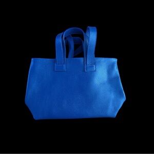 Small Royal Blue Tote Bag